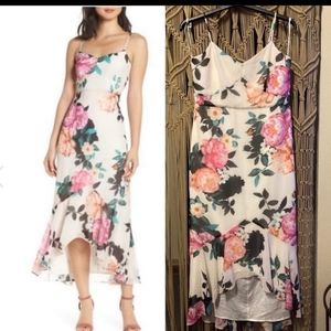 Chelsea28 Floral High Low Maxi Dress